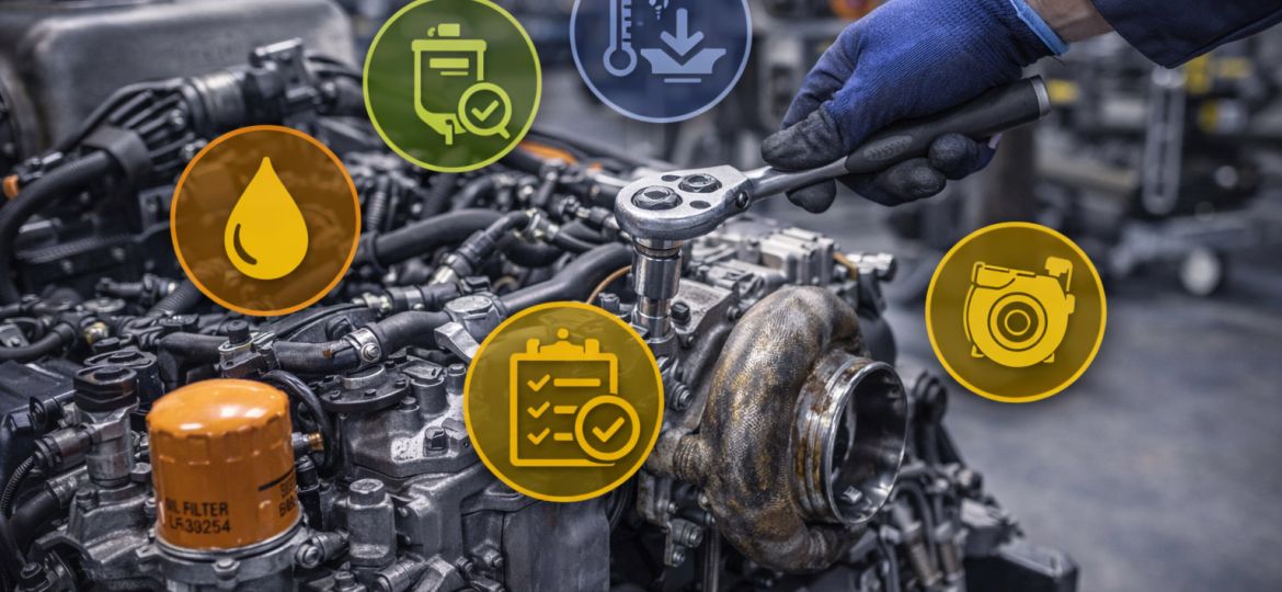 Mantenimiento preventivo en equipos diésel industriales: claves para evitar paradas